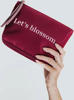 Let's Blossom Kozmetička Torbica Ljubičasta - Elegantna Putna Organizator Torba