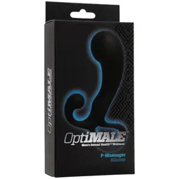 Doc Johnson OptiMALE P-Masažer Crni Silikonski Intimni Wellness Uređaj