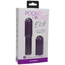 Doc Johnson Elite Mini intimni uređaj roze 4cm punjivi silikon