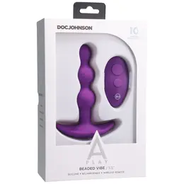 Doc Johnson A-Play Shaker silikonski bubnjić sa daljinskim upravljačem crni