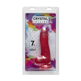 Doc Johnson Crystal Jellies Master Cock 18 cm Transparent Model
