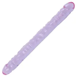 Doc Johnson Crystal Jellies Dvostrani Model 18, 45 cm, Providni