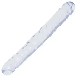 Doc Johnson Crystal Jellies JR. Double Ended Flexible Model 30cm Clear