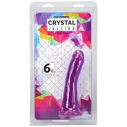 Doc Johnson Crystal Jellies Slim 6.5