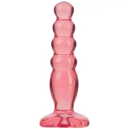Doc Johnson Crystal Jellies Anal Plug 12 cm - Flexible Graduated Design