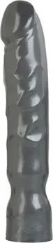 Doc Johnson Big Boy 12'' PVC Model, Gun Metal Grey, Anatomical Design