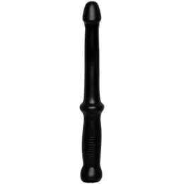 Doc Johnson Anal Probe Push Fleksibilna PVC šipka Crna 18 cm