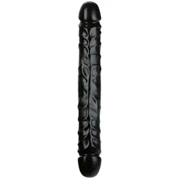 Doc Johnson Jr. Veined Double Header 30cm Flexible Dual-Ended Model PVC