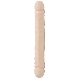 Doc Johnson Jr. Veined Double Ended Flexible Model 30 cm Black/White