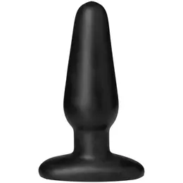 Doc Johnson TruSkyn Tapered Anal Plug, Premium Silicone, Medium Size