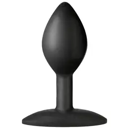 Doc Johnson The Minis Spade Small Silicone Plug Black 3
