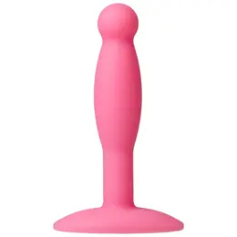 Doc Johnson The Minis Smooth Intimni Čep Mala Crna Silikon