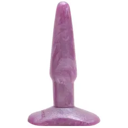 Doc Johnson The Li'L End Silicone Anal Plug Charcoal 3.5 inch