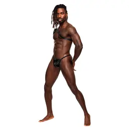 Male Power Zodiac Podesivi Rameni Pojas Crni One Size