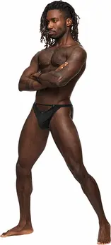 Male Power Magnificence Jock L/XL Black - Supportive Design, Modern Cut