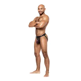 Male Power Uplift Jock S/M Ljubičasta - Comfort Fit satenski pojas