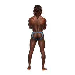 Male Power Moonshine Jock Brief S/M Plava - Nizak struk anatomsko prianjanje