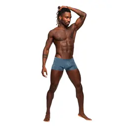 Male Power Inter-mingle Mini Short L Plavi - Nizak Struk, Anatomski Kroj