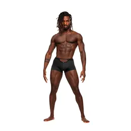 Male Power Magnificence Mini Short L Crni Dizajn sa Izrezom