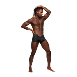 Male Power Magnificence Mini Short L Crni Dizajn sa Izrezom