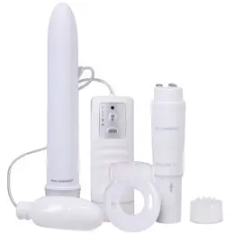 Doc Johnson Black Magic Intimate Set - 4-Piece Multi-Function Kit