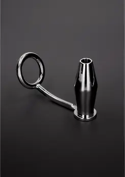Shots Intruder Tunnel Plug & Ring 50mm - Hollow Steel Intimate System