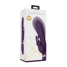 VIVE Taka Purple - Inflatable Multi-Motor Silicone Intimate Device