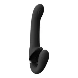 VIVE Satu Black - Pulse-Wave & Multi-Motor Intimate System, Strapless Design