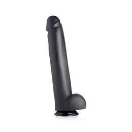 XR Brands The Master Crni Model sa Usisnom Bazom 30 cm