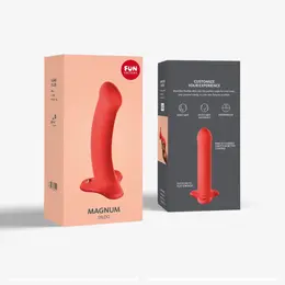 Fun Factory Magnum Model Silicone Intimate Device Flashy Coral 18.3cm