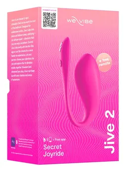We-Vibe Jive 2 Pink Remote & App-Controlled Silicone Intimate Device