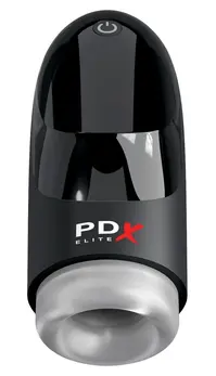 PDX Elite Hydrogasm FrostedCrna Intimna Vrtložna Mašina Vodootporna 20cm