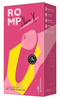 ROMP Shine X Air Pulse tehnologija intimni uređaj vodootporan ljubičasti