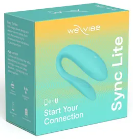 We-Vibe Sync Lite Aqua nosivi uređaj za parove, kontrolisan aplikacijom, plavi