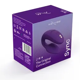 We-Vibe Sync 2 Intimate Machine Purple, Adjustable, App Controlled