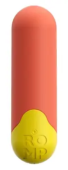ROMP Riot Mini vibrator kompaktni punjivi silikonski 7cm žuti