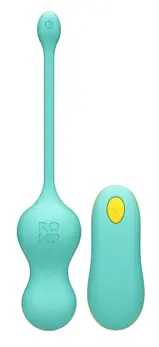 ROMP Cello silikonske vibro-kuglice za trening sa daljinskim upravljačem, vodootporne, 18.2cm