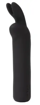 Happy Rabbit Bullet Vibe crni – kompaktni punjivi intimni mini masažer