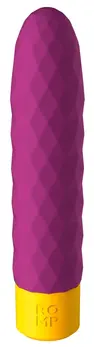 ROMP Beat silikonski vibrirajući uređaj 21cm, 10 režima, vodootporan, plava