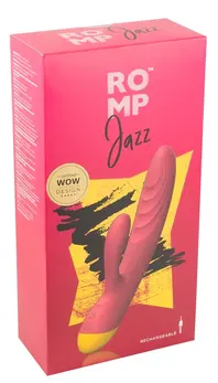 ROMP Jazz intimni silikonski model sa 10 režima vibracije, ljubičasta