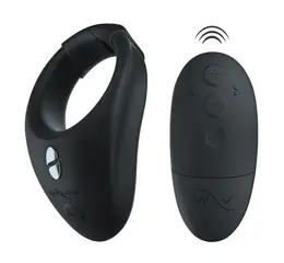 We-Vibe Bond Adjustable Vibrating Ring Black Silicone 10 Modes