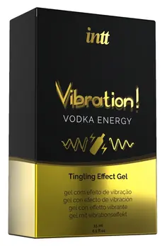 Intt Vibration Vodka Energy gel 15ml – stimulativni efekat, uniseks, biljni ekstrakti