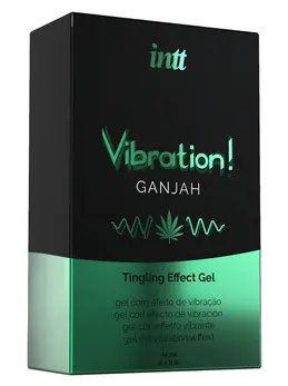 intt Vibration Ganja 15ml stimulacioni gel sa uljem konoplje