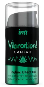 intt Vibration Ganja 15ml stimulacioni gel sa uljem konoplje