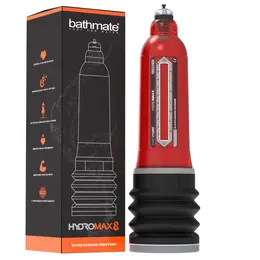 Bathmate Hydromax8 Intimate Enhancement System Red 17.5-23cm