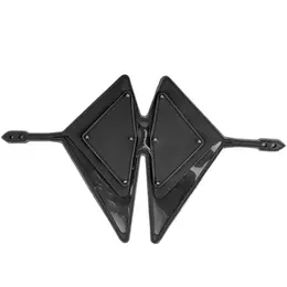 LOCKINK Vixen Adjustable Leather Blindfold Set Black Mask System
