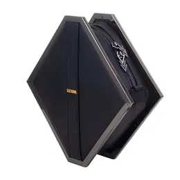 LOCKINK Mysterious Square Kink Bag Black - Luxury Set with Accessories