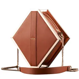 LOCKINK Mysterious Square Kink Torba Braon - Diskretni Set sa Više Pregrada