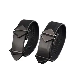 LOCKINK 8-Piece Adjustable Restraint Strap Set Black - Versatile Kit