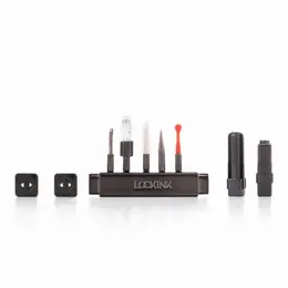 LOCKINK Sensual Bondage & Teasing Set - Black, Complete Kit